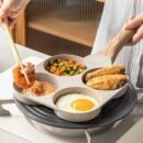 4-Hole Household Nonstick Frying Pan