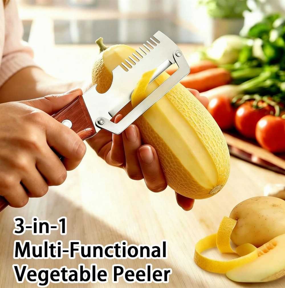 3 in 1 Multi-Functional Vegetable Peeler - Image 3