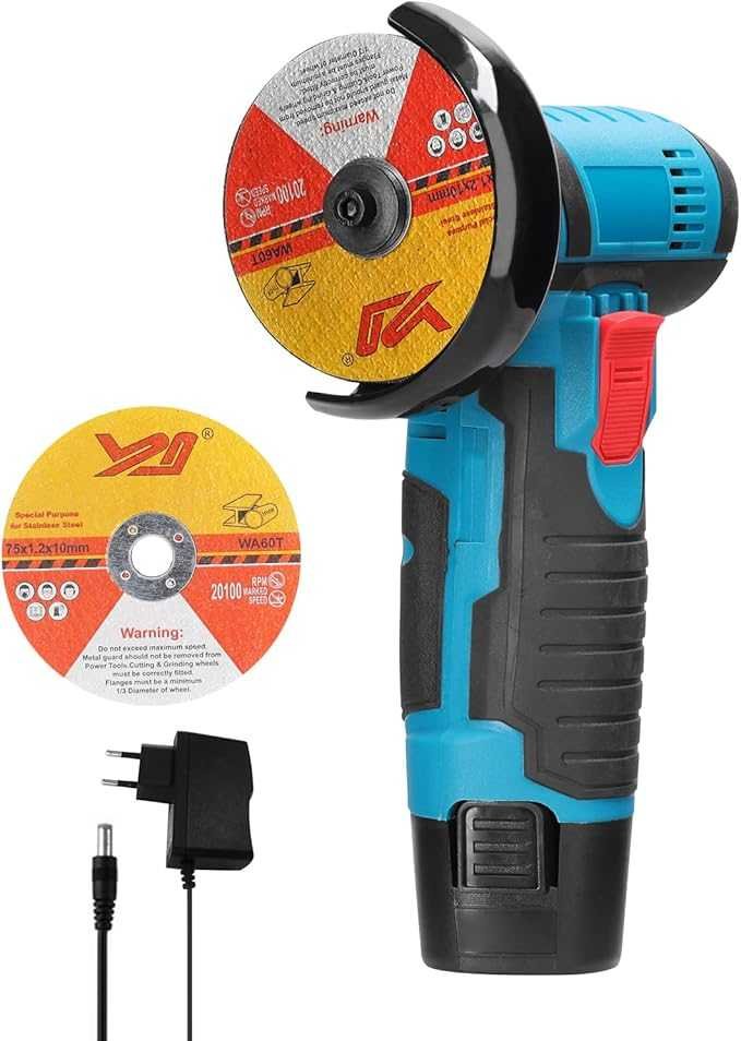 12V Angle Handheld Portable Electric Grinder - Image 3