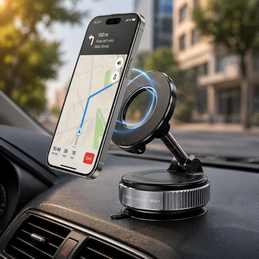 Magnetic Suction Car Phone Mount - Image 2