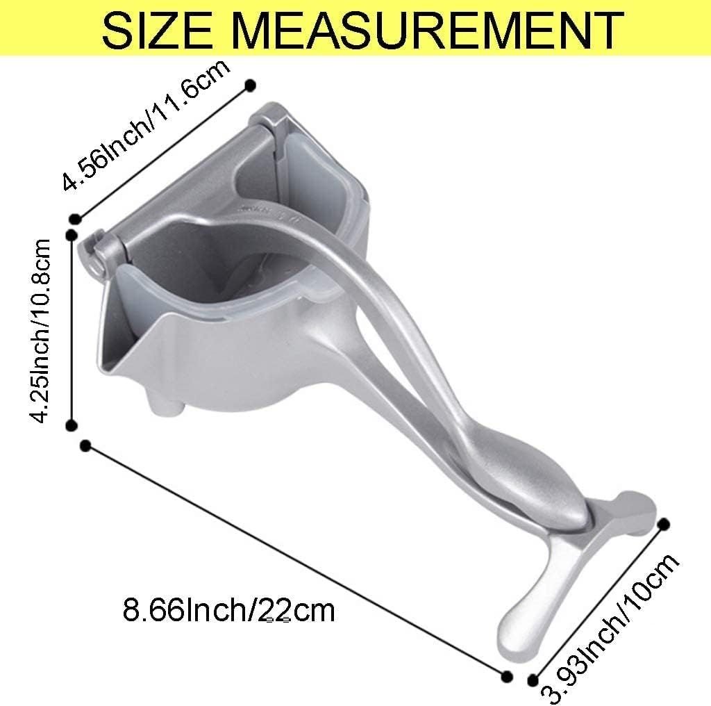 Amateur Premium Stainless Steel Manual Lemon and Lime Squeezer - Image 5