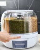 360 Degree Rotating Dry Food Dispenser