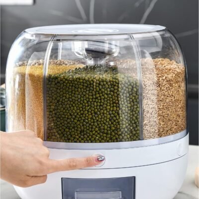 360 Degree Rotating Dry Food Dispenser