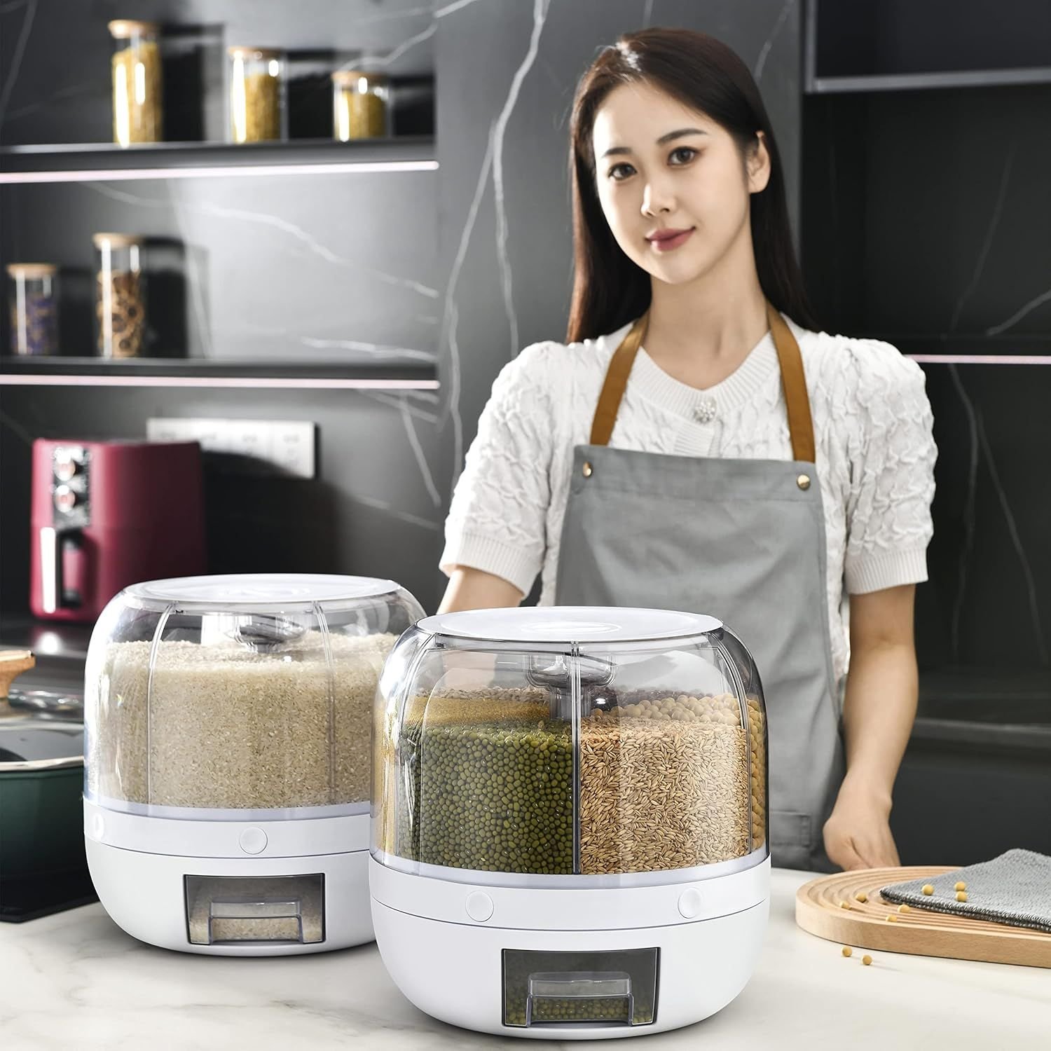 360 Degree Rotating Dry Food Dispenser - Image 3